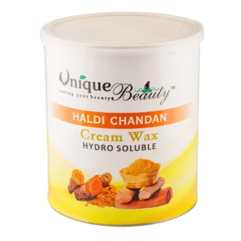 Unique Beauty - Haldi Chandan Cream Wax, Hydro Soluble (800 gm)