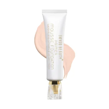 Swiss Beauty: Primer Mousse foundation (02) Rose-Blush (30 ml)