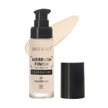 Swiss Beauty: Airbrush Foundation - Shade No. 01 — Shell White (30 ml)