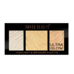 Swiss Beauty Ultra Glow Highlight And Bronzer Palette