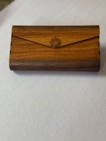 TIPTOP Wooden Clutch Box – Handcrafted Eco-Friendly Purse