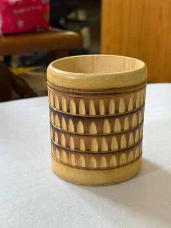 Handcrafted Bamboo Pen Stand