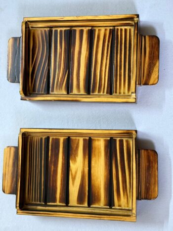 Wooden Fancy Serving Tray