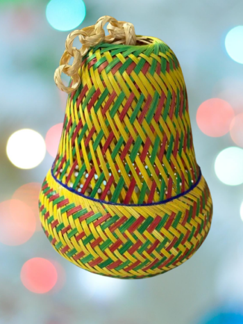 Handwoven Bamboo Hanging Lamp Shade