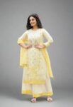 BIBA WOMEN PRINTED STRAIGHT SALWAR KURTA DUPATTA