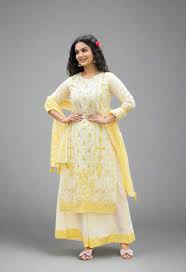 BIBA WOMEN PRINTED STRAIGHT SALWAR KURTA DUPATTA