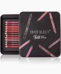 Swiss Beauty Bold Matte Lip Liner Pencil Set (Pack of 12)