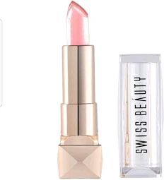 Swiss Beauty Lip Glow Oil Lipstick – Transparent Pink Tint