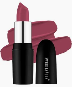 Swiss Beauty Soft Matte Lipstick – Mauve Rose (4.2g)